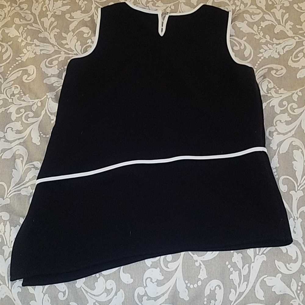 ✨ CALVIN KLEIN Size S Black Sleeveless Dress Top ✨ - Picture 4 of 5